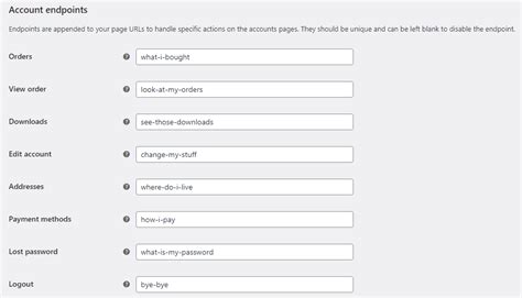 Woocommerce endpoints not working.  Select Get system report and then Copy for supp...