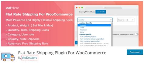 Woocommerce shipping features.  This dedicated shipping plugin allows y...