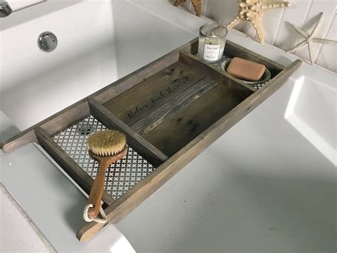 Wood Bathroom Tray Wayfair