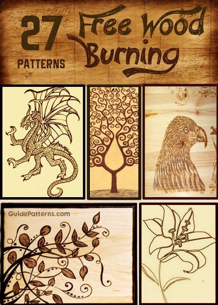 Wood Burning Patterns Free Beginners WoodWorking Projects & Plans