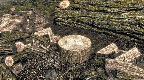 Wood Chopping Block - Elder Scrolls