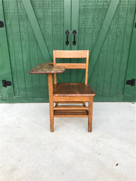 Wood Desk Chair - Etsy