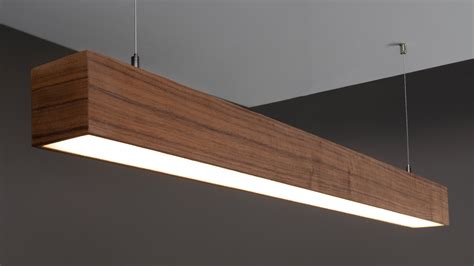 Wood Linear Pendant Light - Etsy New Zealand