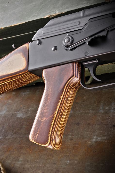 Stocks: Original AK-47s only had wood stocks while AKMs often had laminated wood or polymer stocks. Stocks can be swapped, but it depends on country and stock design. May need slight adjustments. Handguards: The AK-47 and AKM differ in handguard designs. AK-47 has a slim, long handguard while AKM has a short, curved …. 