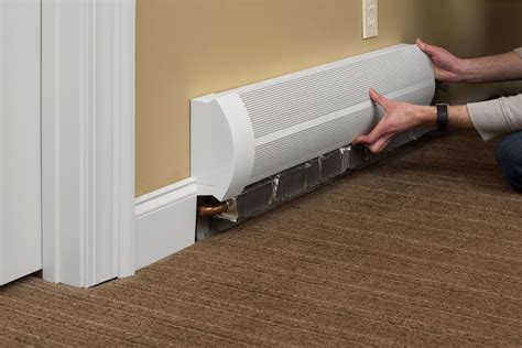 Here are a few quick tips that will ensure measuring the length of your baseboard heater cover is quick and easy: Always round down the actual measurement to a whole number (example: 72-3/4" measured, order a standard 6' panel) Pay close attention to the photo above that show where to locate the zero mark on your tape measure.. Wood baseboard heater covers