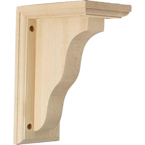 Wood brackets home depot. What are some of the most reviewed products in Unfinished Wood Brackets? Some of the most reviewed products in Unfinished Wood Brackets are the Ekena Millwork 3-1/2 in. x 7 in. x 9 in. Rubberwood Hamilton Traditional Bracket with 56 reviews, and the Ekena Millwork 1-1/2 in. x 12 in. x 12 in. Rubberwood Crendon Wagon Wheel Bracket with 31 reviews. 