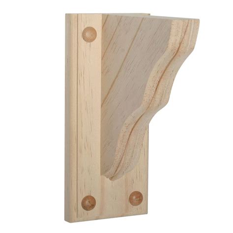Red Oak 6002-8 2-3/4 in. W x 1-5/8 in. H Modern Style Straight Wood Handrail for Stair Remodeling 8 ft. L. Compare $ 168. 00. Buy More, Save More ... Decking Handrail Brackets Deck Railing Systems Stair Balusters Newel Posts Outdoor ... Please call us at: 1-800-HOME-DEPOT (1-800-466-3337) Customer Service. Check Order Status; Check Order …. Wood brackets home depot