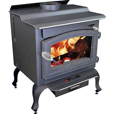 Wood burner tractor supply. About this product. A beautiful, air-tight wood-burning stove with black finish and adjustable legs, heating up to 1,200 sq. ft. What customers like. Generates plenty of heat. Easy to assemble and use. Versatile and suitable for small spaces. Sturdy and well-engineered construction. Good value for the price. 