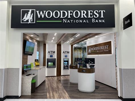 Wood forest national bank. 