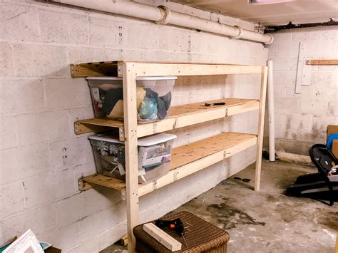 Wood garage shelves. Super Easy DIY Wooden Garage Shelves. Transform your cluttered garage into an organized haven with Shanty 2 Chic‘s super easy DIY garage shelves. Ideal for any storage area, these shelves are both cost-effective and simple to install. Begin by securing 1×2 MDF cleats with liquid nails and screws into wall studs, ensuring a sturdy foundation. 