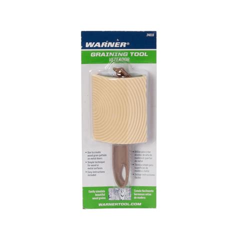Reviews 46 Community Q & A Shop Warner 2.75-in Plastic Paint Graining Toolundefined at Lowe's.com. Used for graining projects. . 