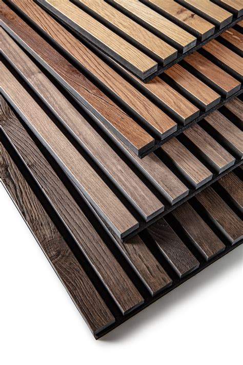 Wood slat panel. Wood Slat Wall Panel Styles: Stout Slat Panels are classic thick, 19mm, strips and provide a more pronounced 3D slat effect.; Sleek Slat Panels have thinner, 9.5mm, strips and have a more low-profile and sleek appearance.; Broad Slat Panels have the widest 1" salts and provide a bold faced slat.; Depending on your preference … 