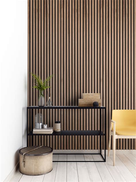 Wood slat walls. SlatWall Waterproof Walnut. from £74.99. (4) Luxurious, real wood panelling that transforms your home fast. Light & easy to fit, browse our SlatWall & Peel & Stick styles. Made in the UK, order online. 