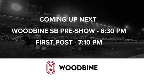 Below are the links to watch Woodbine Standardbred races: Watch Live. Race Replays. Race Previews. Photo Finish. Results. Watch Races. Race Day. Upcoming Standardbred Races ... Live at Woodbine Mohawk Park. Post-Time: 07:10 PM. Go to Race Day. Race Calendar. Standardbred Race Calendar for the Month Today 1 Fri 2 Sat 3 Sun;. 