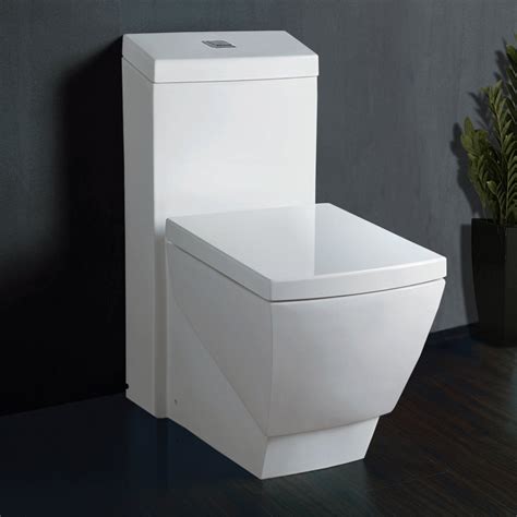 WOODBRIDGE T-0019 is a modern and elegant one piece toilet with dual flush system, soft closing seat and water sense certification. It has a high-efficiency and powerful flushing performance that can handle up to 1000 grams of waste. Customers love its sleek design, easy installation and comfortable height. Find out why WOODBRIDGE T-0019 is one of the best-selling toilets on Amazon.com.. 