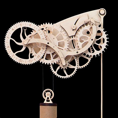 Wooden Mechanical Clock Kit - ThisIsWhyImBroke