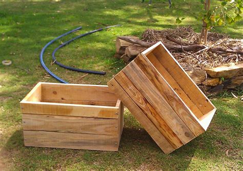 Wooden Pallet Box - Etsy