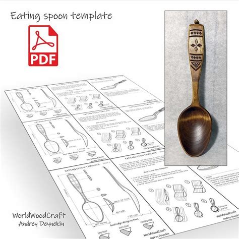 Wooden Spoon Template