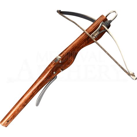 Wooden hunting crossbow. .  ...