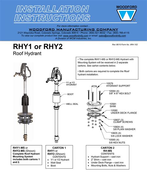 Woodford RHY2-1 1