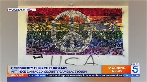 Woodland Hills church vandalized, targeted for thefts