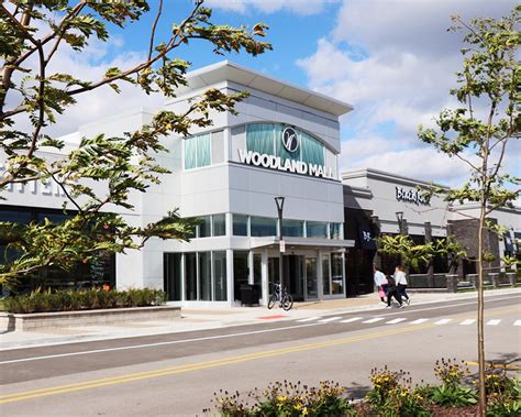 Woodland mall. Hours for the Woodland Mall are Monday through Thursday, 11 a.m. to 8 p.m., 10 a.m. to 9 p.m. Friday through Saturday and noon - 6 p.m. on Sunday. For more information, visit ShopWoodlandMall.com ... 