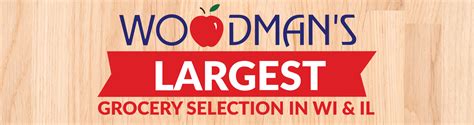 Woodman's Market offers online shopping for groceries and delivery or pick-up options. Find your local store, view flyers, and sign up for future editions.. 
