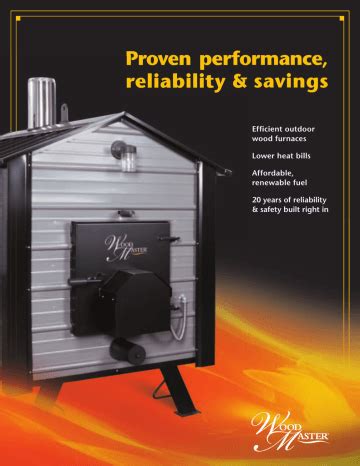 Woodmaster outdoor furnace owners manual model 4400. - Manual de la barra de sonido jvc.