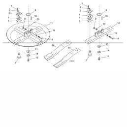 Woods 3180 parts. Parts list and parts diagram for a 3180 Batwing Rotary Cutter Center Gearbox Assembly (540 RPM) 