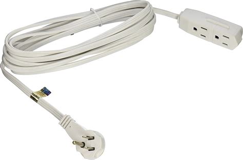 Woods Slimline 2232 Angled Flat Plug Extension Cord, Space