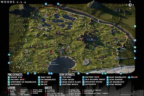 Woods map bunker.  Click for fullscreen.  Here's a quick video guide tha...