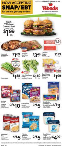 Woods sedalia mo weekly ad. Shop low prices on groceries to build your shopping list or order online. Fill prescriptions, save with 100s of digital coupons, get fuel points, cash checks, send money & more. 