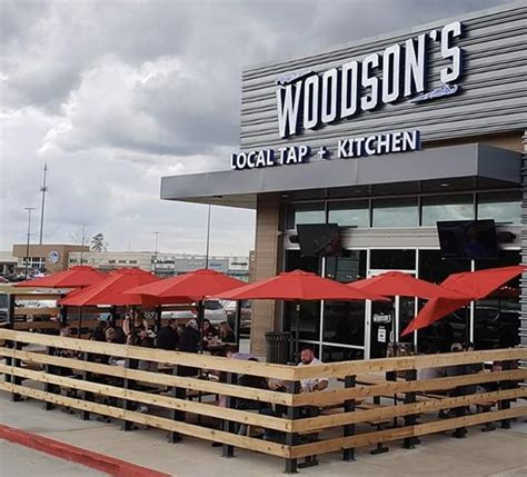 Woodsons - Top 10 Best Woodsons in The Woodlands, TX 77386 - February 2024 - Yelp - Woodsons Local Tap & Kitchen, Woodson's Local Tap + Kitchen, Sawyer Park Ice House, Tapped DraftHouse & Kitchen - Conroe, TX, Tewbeleaux's Grill, The Draft 1488, Kirby Ice House The Woodlands 