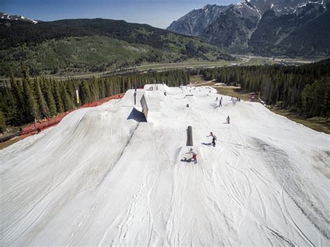 Woodward copper. 4 telemark skiers celebrate the end of the 2020/21 ski season spending two days at the Woodward at Copper Terrain Park at Copper Mountain, Colorado, USA. Fil... 