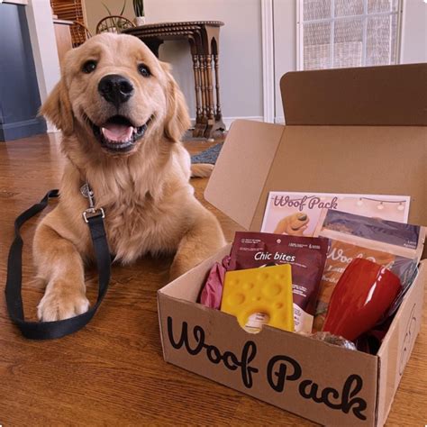 Woof Pack: A monthly box of dog goodies delivered to …