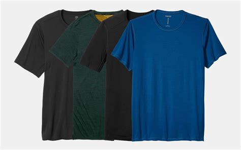 Wool t shirts. 6 Smartwool. The Smartwool Merino 150 Base Layer makes a great standalone t-shirt, especially for hiking and backpacking. The raglan sleeves were specifically designed with carrying backpacks in mind; there are no seams where your backpack straps rest. This lightweight merino wool shirt is 87% wool and 13% nylon. 