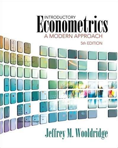 Wooldridge Textbook Pdf