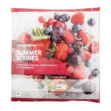 Woolworths Frozen Mixed Berries 500g Woolworths