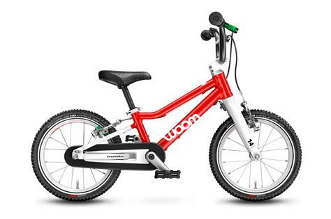 Woom 2 bike. Tire Size/woom model: 12" - Compatible with woom 1; 14" - Compatible with woom 1 PLUS and woom 2; 16" - Compatible with woom 3 and woom NOW 4 front wheel; 20" - Compatible with woom 4 , woom OFF 4 , woom OFF AIR 4, woom NOW 4 rear wheel, woom NOW 5 front wheel, and woom NOW 6 front wheel; 24" - Compatible with woom … 