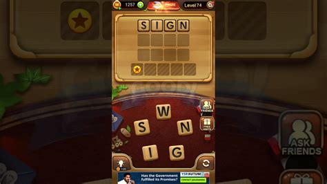 Word Connect Level 74 Answers with Bonus YouTube