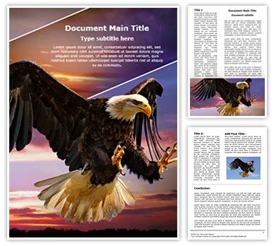 Word Document Application Eagle