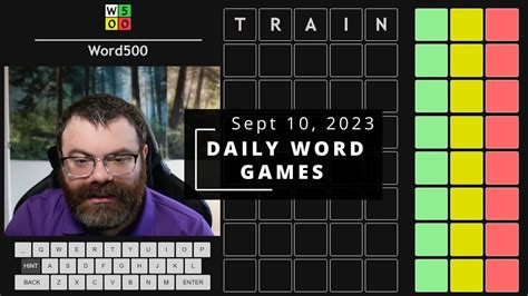 Word Game: Sept. 10, 2023