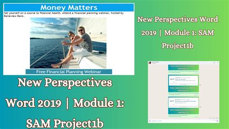 Word Module 1 SAM Project 1b
