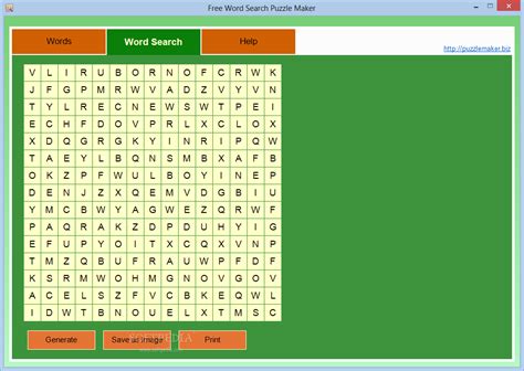 Word Search Maker Word Puzzle Creator And Generator