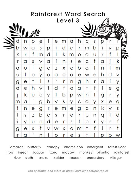 Word Search Printables Free