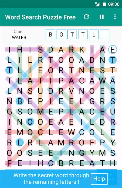 Word Search Puzzle voor Android Download