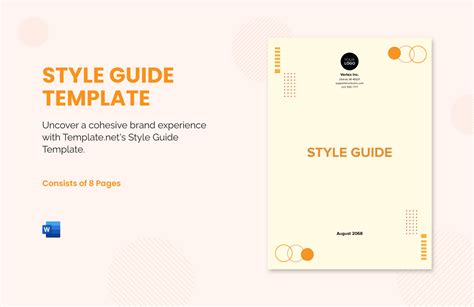 Word Template Style Guide