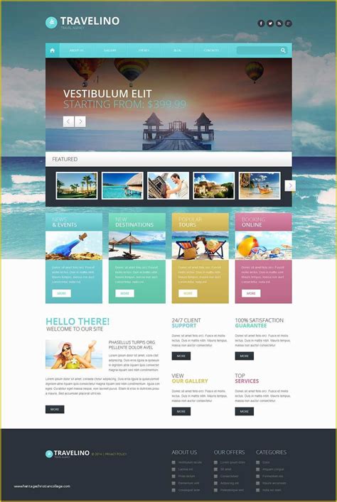 Word Website Template Database