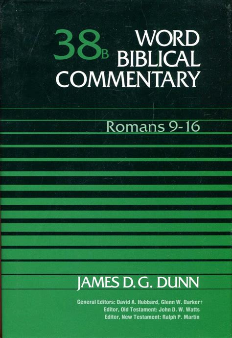 Word biblical commentary vol 38b romans 9 16. - Kenmore 500 series gas dryer manual.