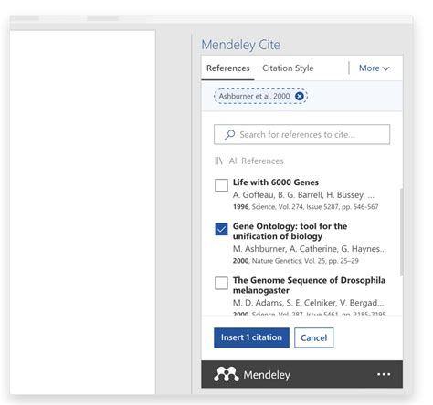 Mendeley Reference Manager simplifies yo